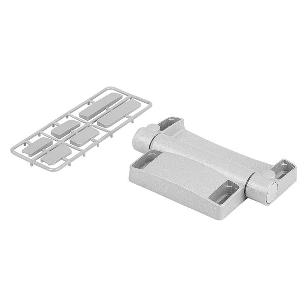 Additional Hinge For Safety Hinge Switch  78X116, Zinc, Comp:Plastic